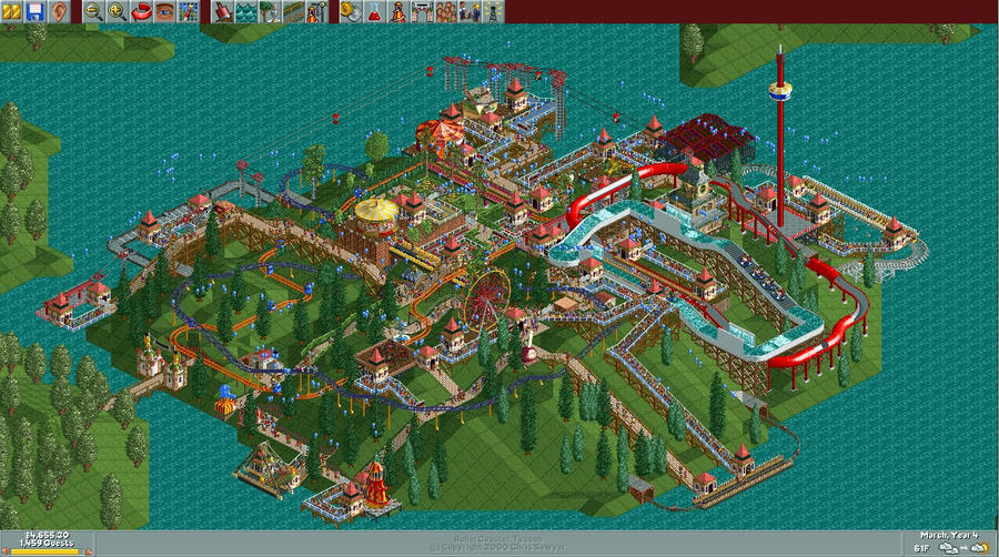 Rollercoaster Tycoon Gentle Glen Rollercoaster Tycoon Gentle Glen