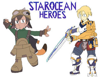 Star Ocean Heroes - Roger and Edge