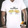 The Naanbinary Garlic Regular Shirt Men T-shirt Wh