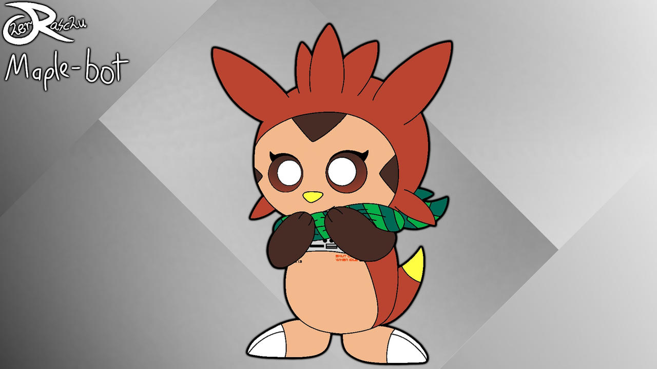 Maple Bot Deviantart Maple-Bot by TheRealCherryTanker on DeviantArt