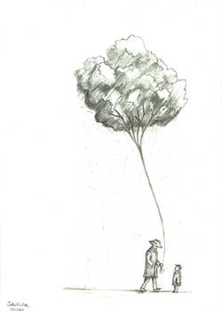 The Rain Cloud Tree Balloon