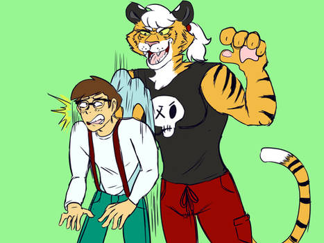 Tiger Wedgie by wedgiedog
