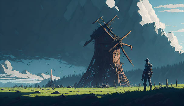 old windmill