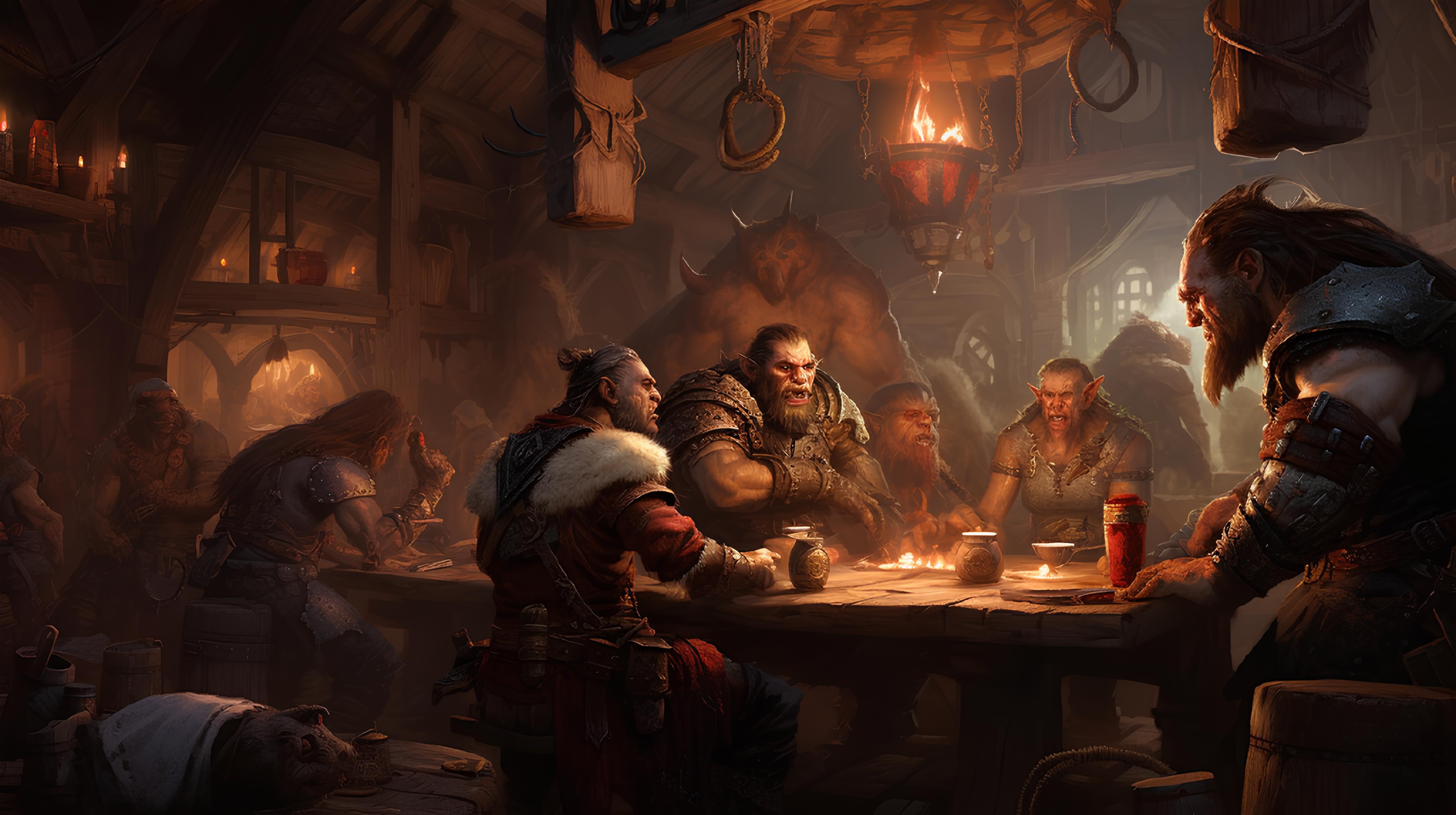 Orcs In A Tavern 3 By Thomazdias32 On DeviantArt orcs-in-a-tavern-3-by-thomazdias32-on-deviantart