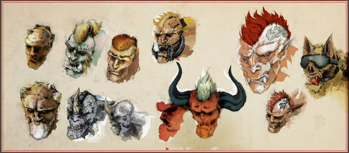 Mounts // Assorted Heads