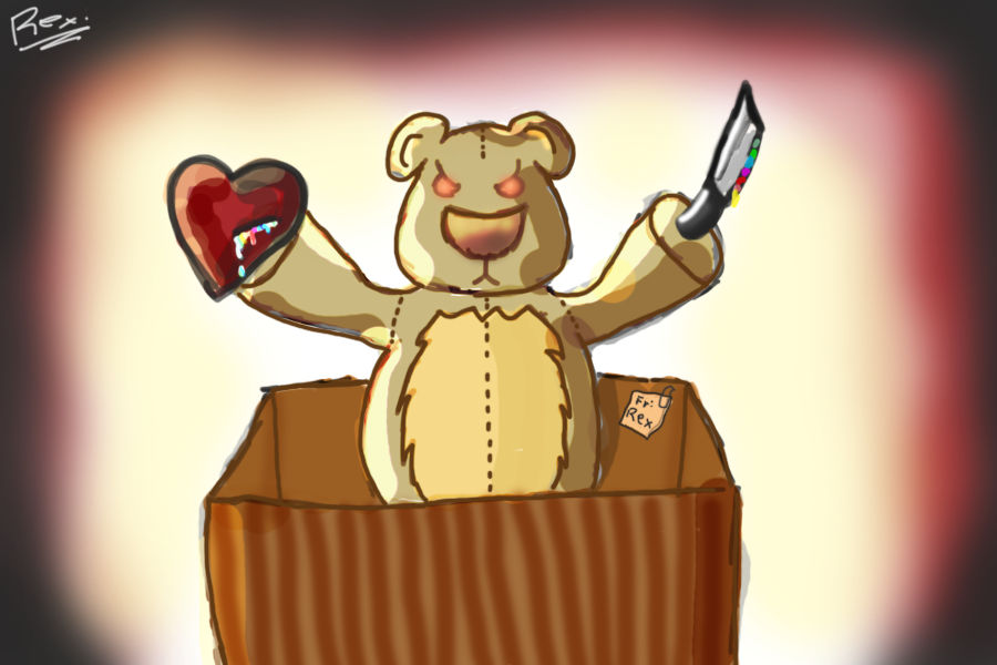 Heart Breaker Bear by RexSadio on DeviantArt
