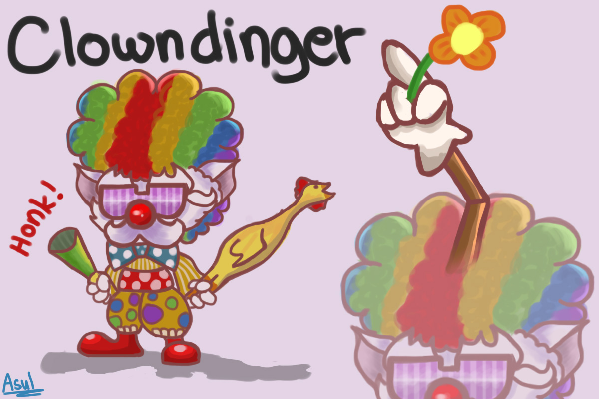 Clowndinger Skin Idea