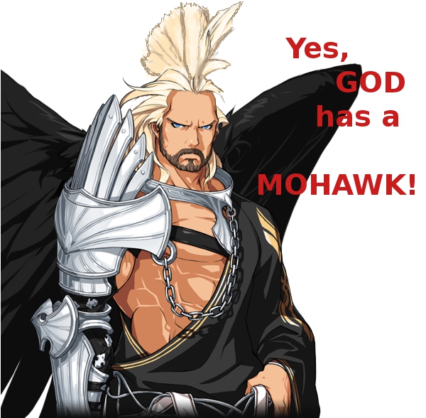 God has a Mohawk