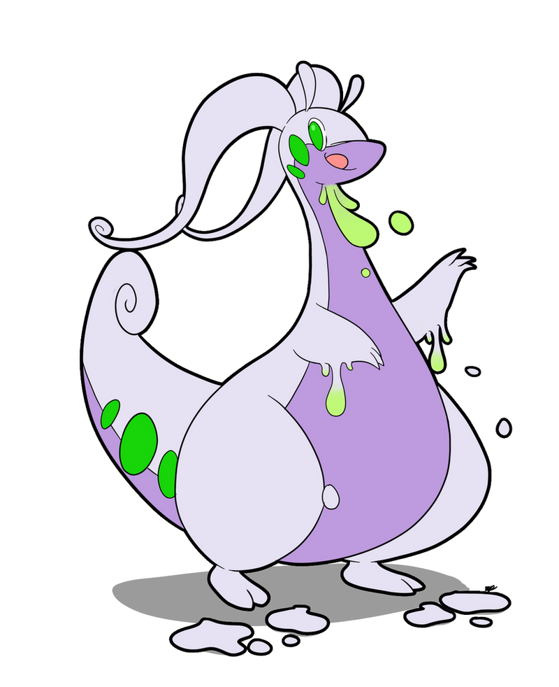 Goodra Inflatiob Goodra by Cogmoses on DeviantArt
