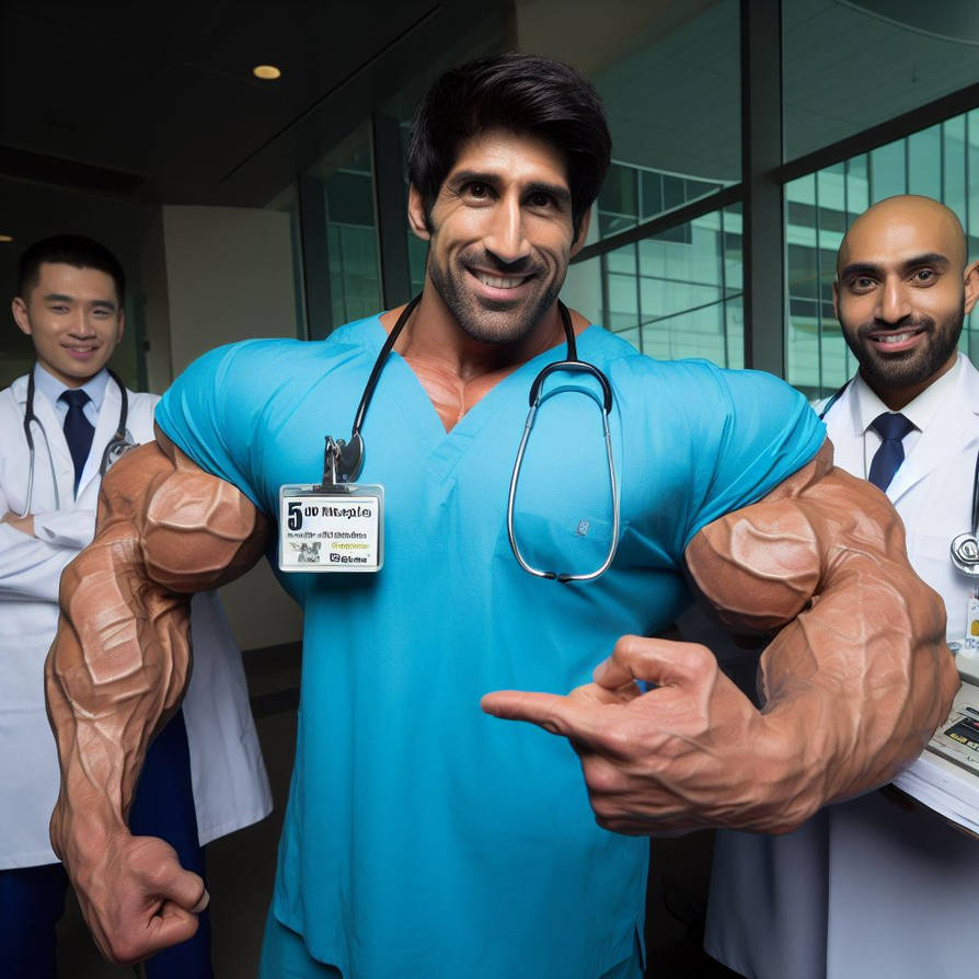 Paging Doctor Muscle by GuffAI on DeviantArt