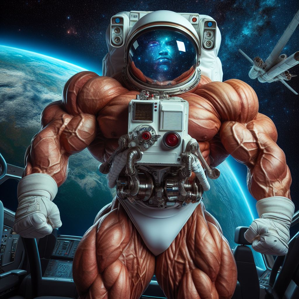 Space Pose - Astronaut 3 by GuffAI on DeviantArt