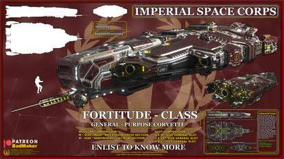 Fortitude-Class Imperial Corvette