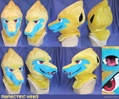 Manectric Fursuit Head