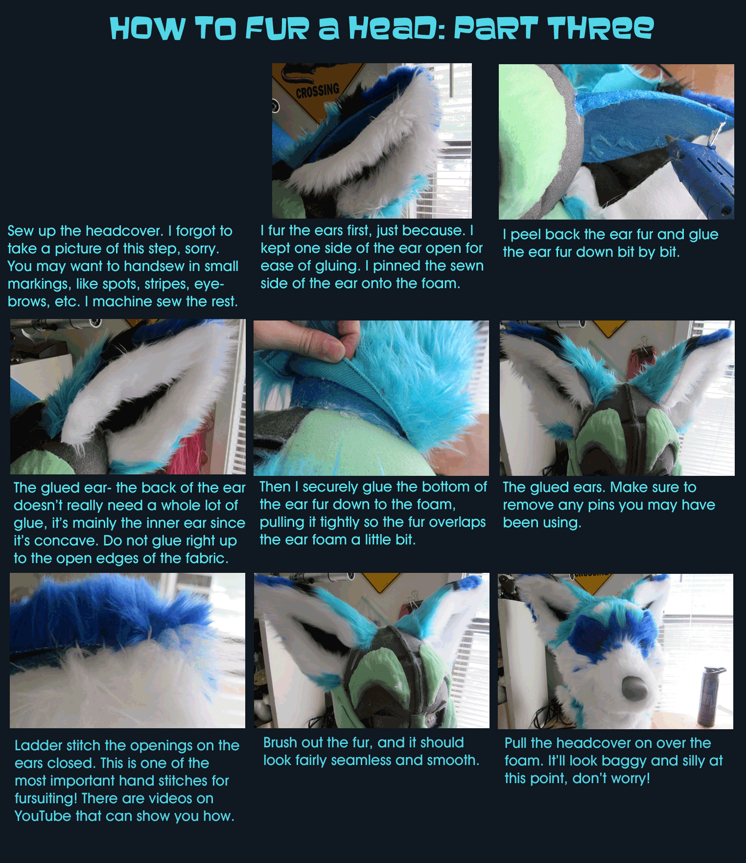 How to Fur a Head pt 3