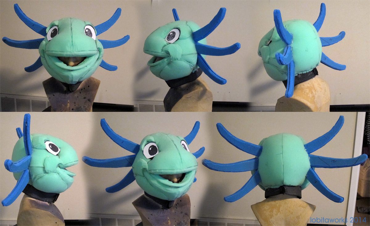 WIP Axolotl Head