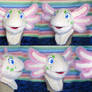 Axolotl Fursuit Head