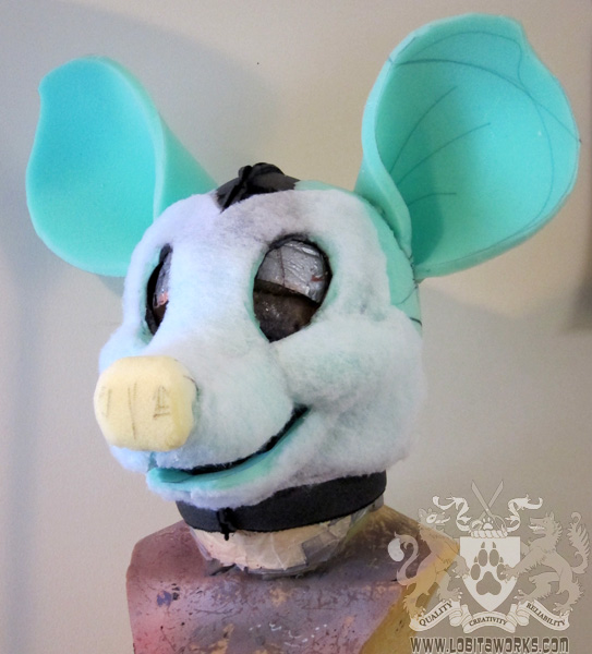 Inkblot Toon Opossum Foam WIP