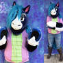 Azultito Horse Fursuit FOR SALE