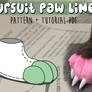 Fursuit Paw Liner - Pattern and PDF Tutorial