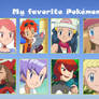 My favorite Pokegirls, new version.