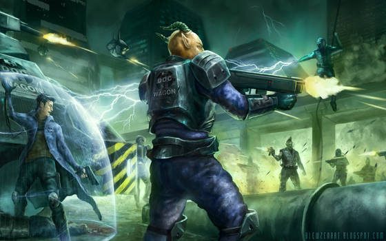 Shadowrun mod art