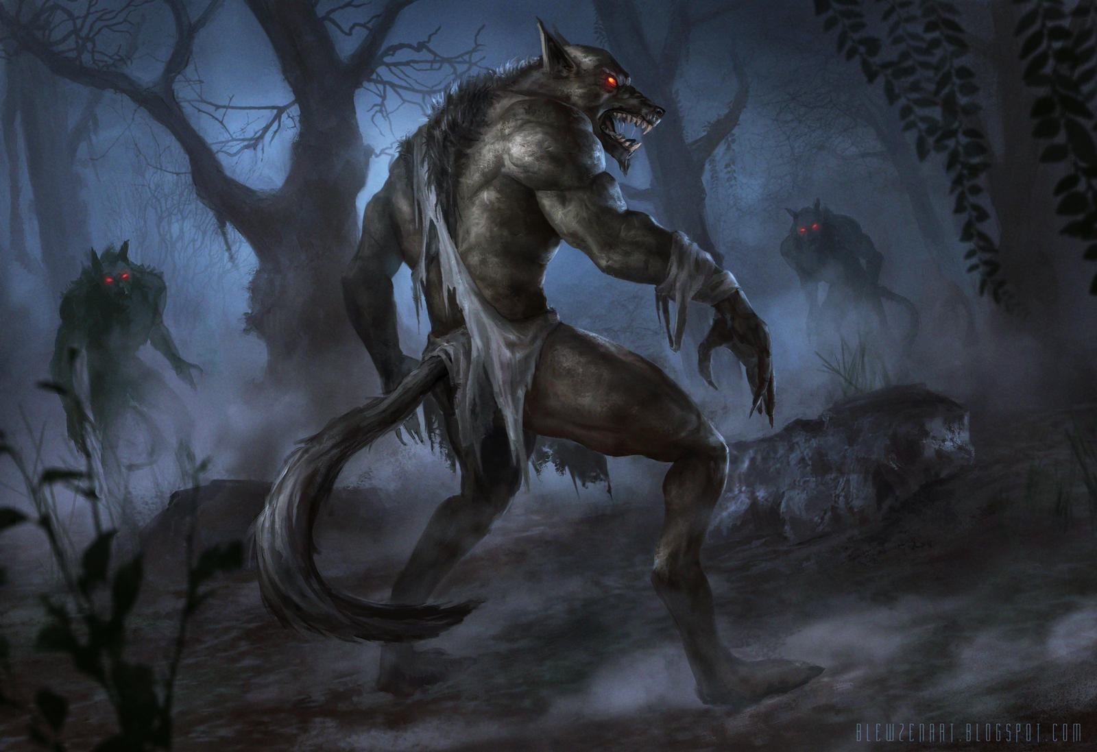 First Kill Werewolf Wolf killer by blewzen on DeviantArt