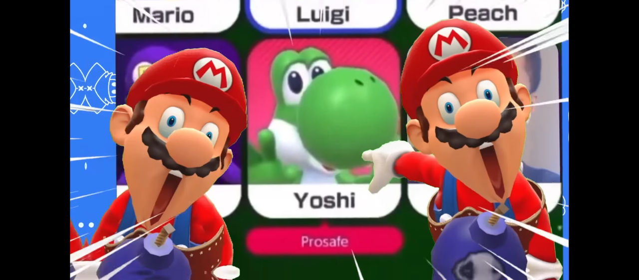 Yoshi is MR. BEAST, also credit to the creator - Imgflip