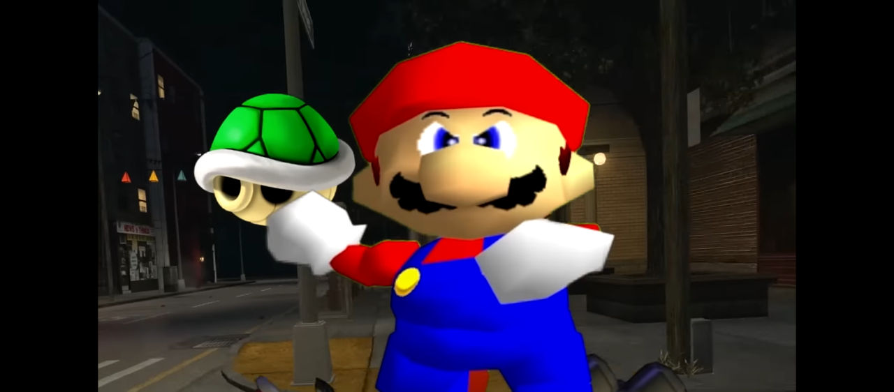 Mario with Green shell by M4ck-the-St4ck on DeviantArt