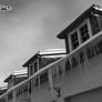 icicles along an eave