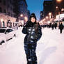 Between snow storms