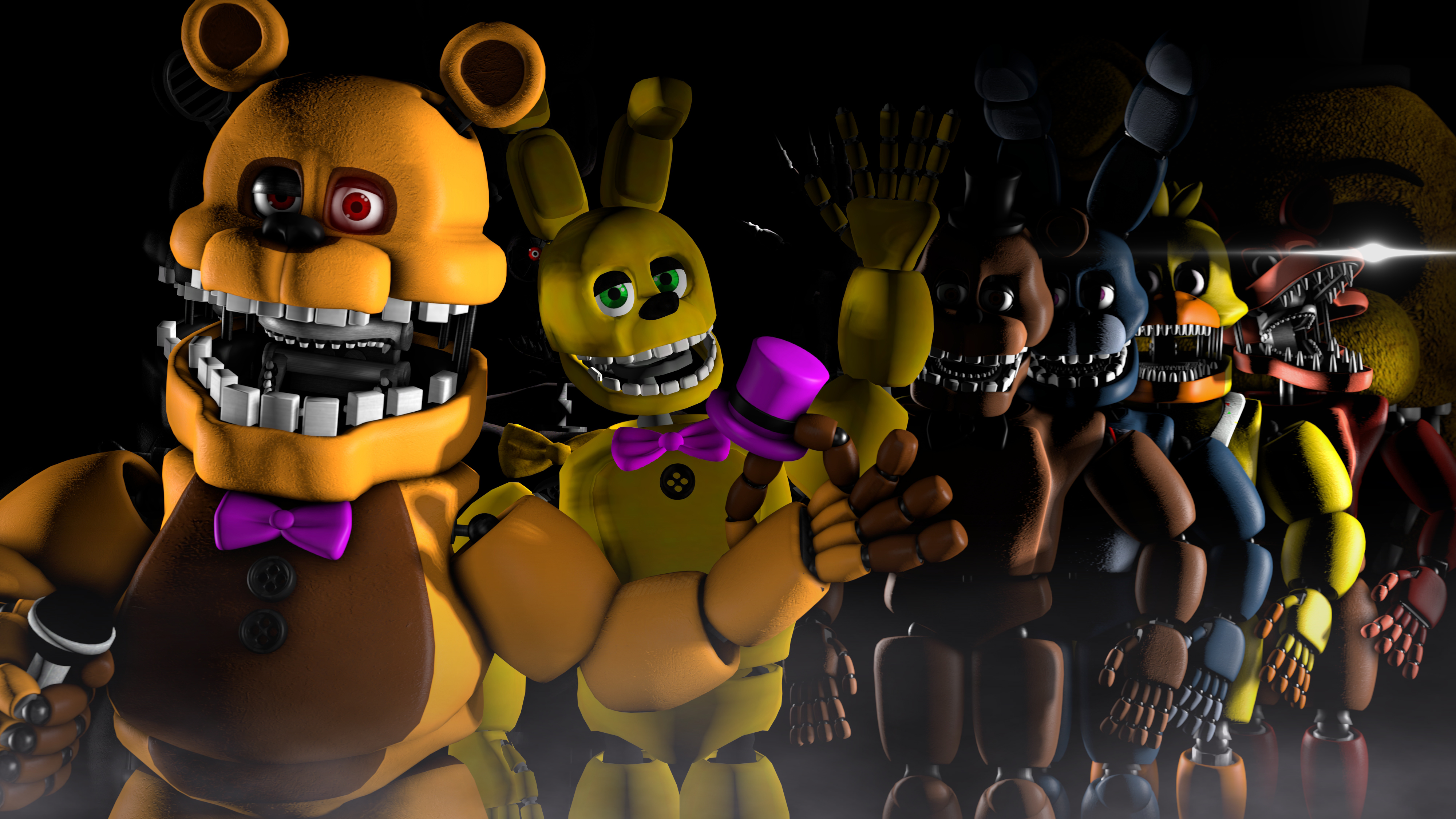 The joy of creation posters remake (Bonnie) by Bugmaser on DeviantArt