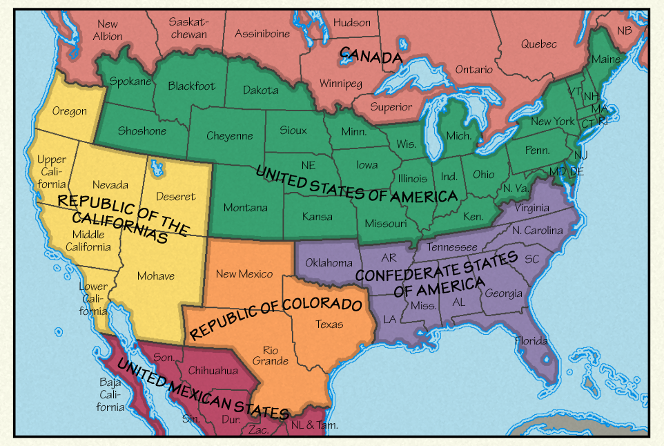 Alternate North America