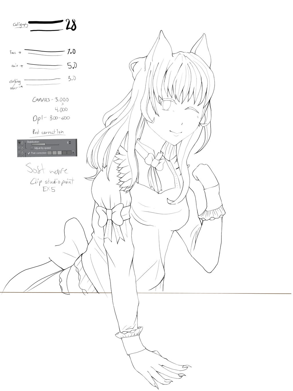 Clip Studio Paint - Anime Lineart Settings by DepressionSupressant on  DeviantArt