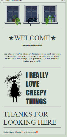 CUSTOM BOX TUTORIAL (HTML SIMPLIFIED) by 2334242xiao on DeviantArt