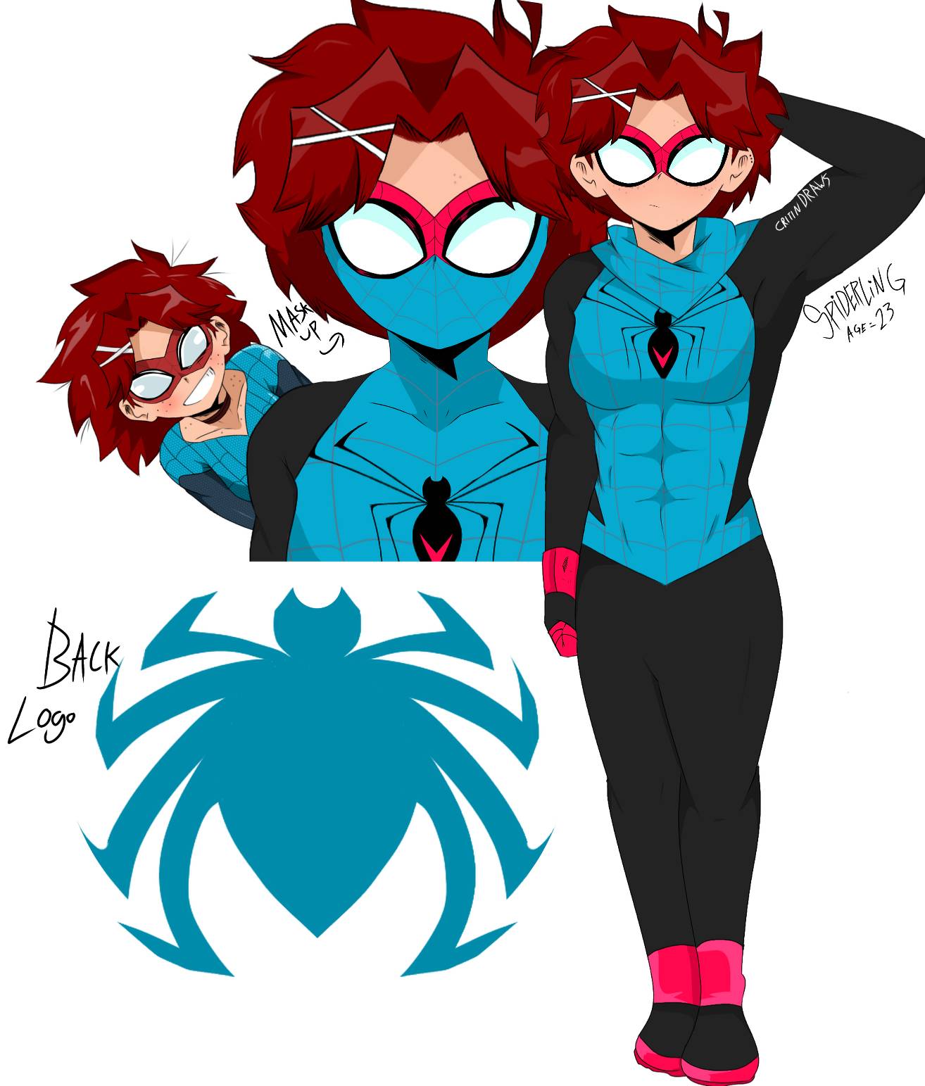 Spiderling redesign by Critindrawz on DeviantArt