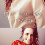 Lily Collins France by N0xentra