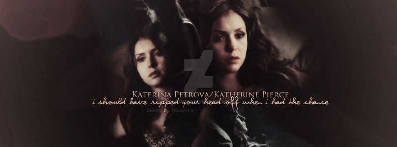 Katerina Petrova / Katherine Pierce by N0xentra on DeviantArt