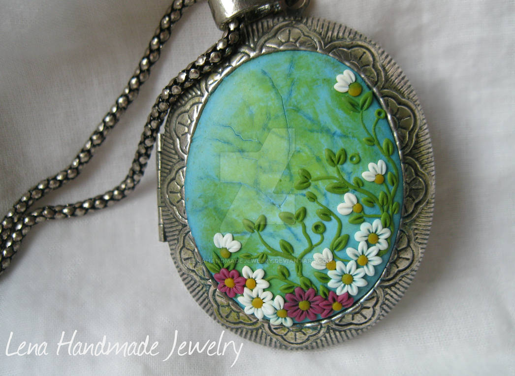 Ocean Flowers by LenaHandmadeJewelry