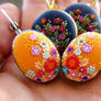 Polymer Clay Handmade Earrings