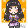 Hinata makes plushes