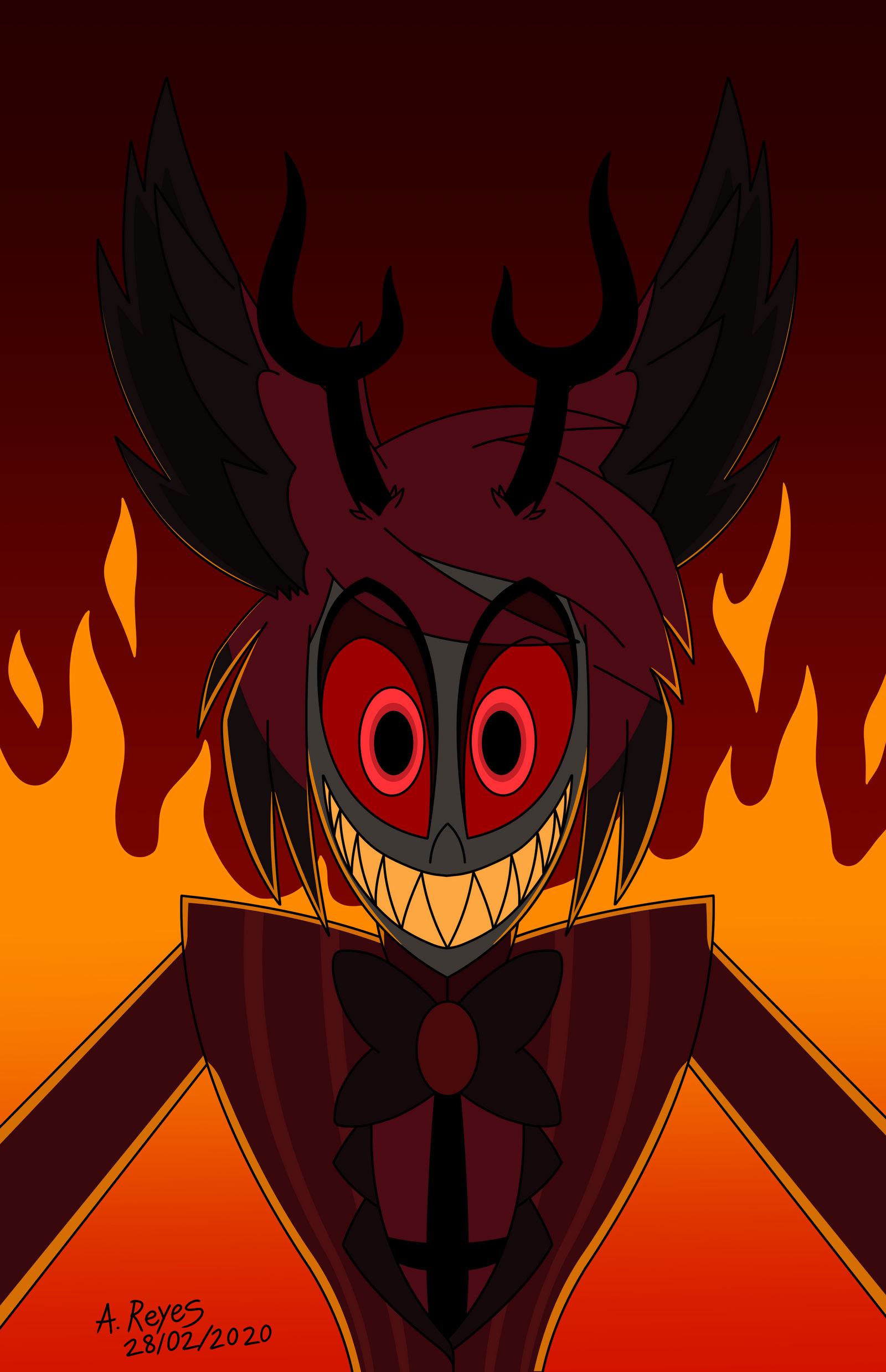 Alastor: The Radio Demon by AshenHunterReyes on DeviantArt