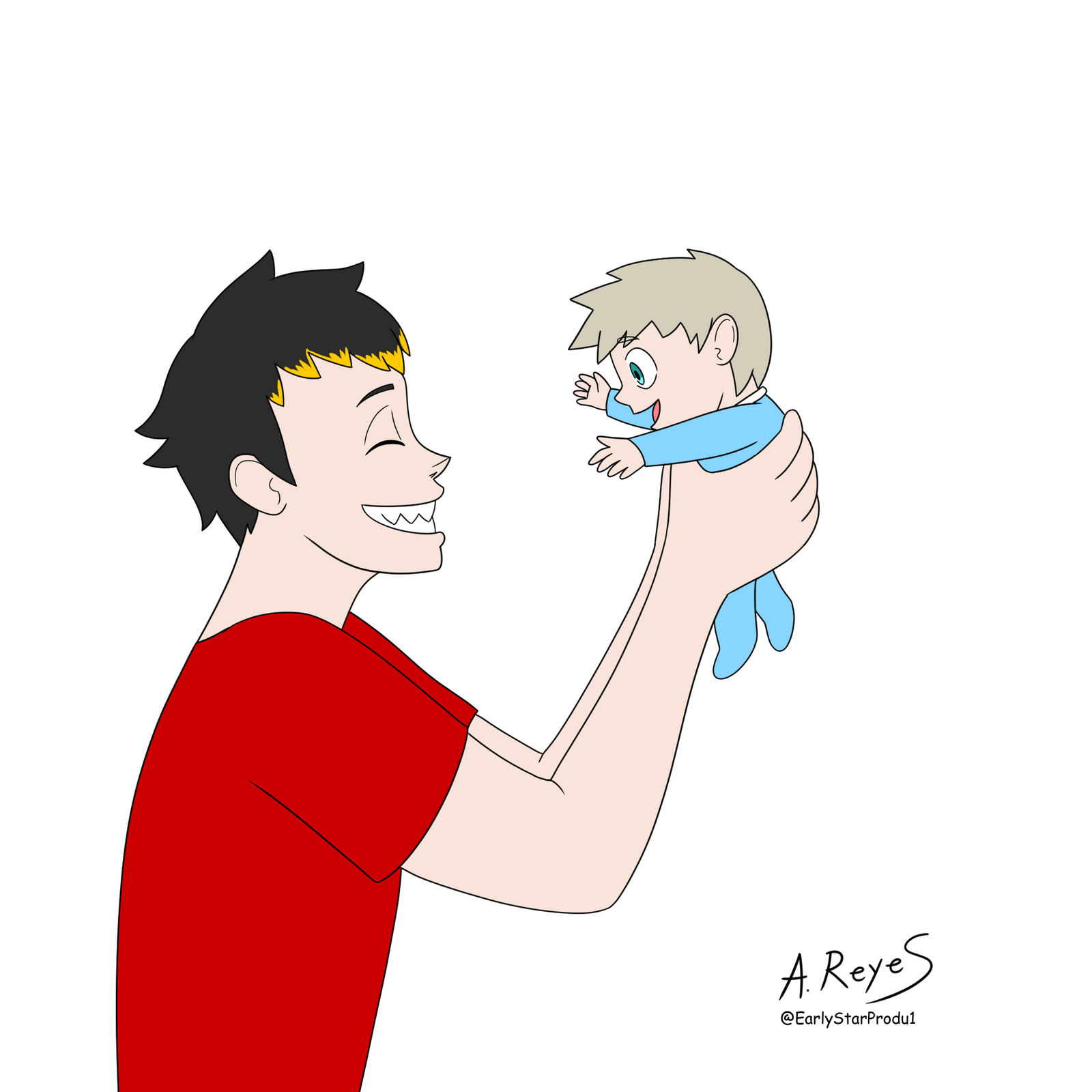 Baby Ryuie Ryuji and his baby by AshenHunterReyes on DeviantArt
