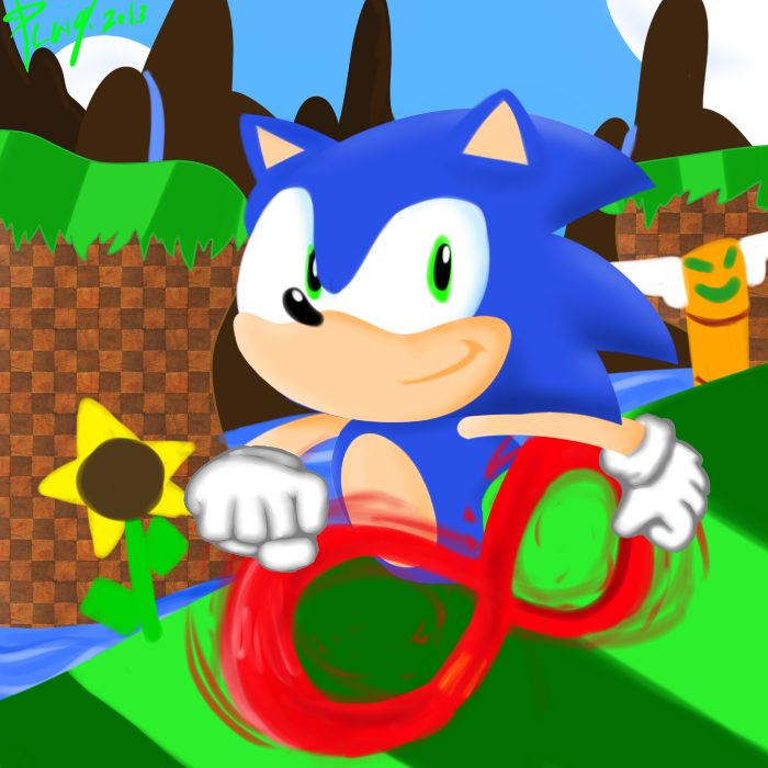 Lineless Sonic