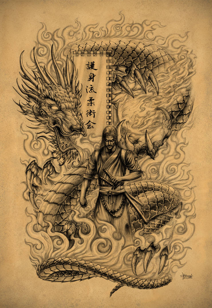 Samurai Dragon by Loren86