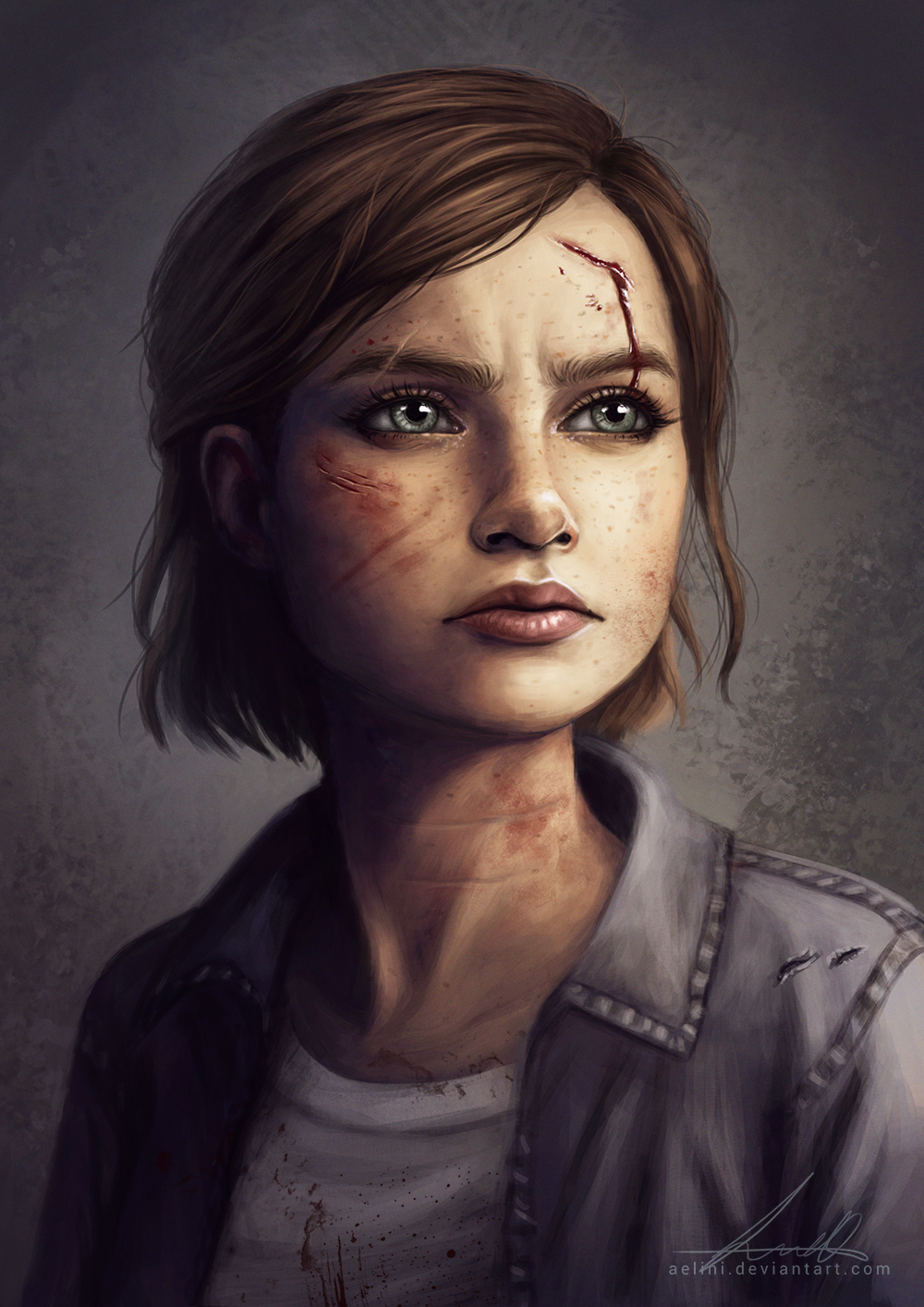 The Last of Us: Part II Ellie and Joel by radimirovna on DeviantArt