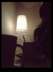 hot chocolate and darkness....