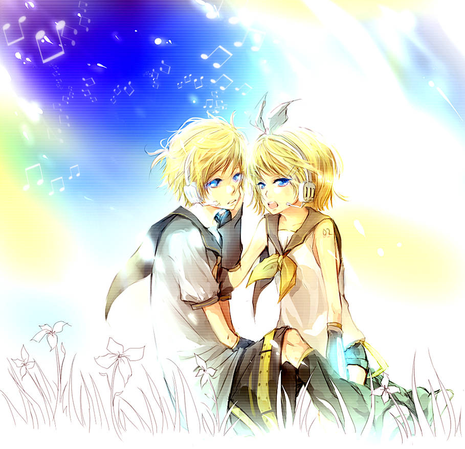 Lin X Rin VOCALOID : Kagamine Len x Rin by Shumijin on DeviantArt