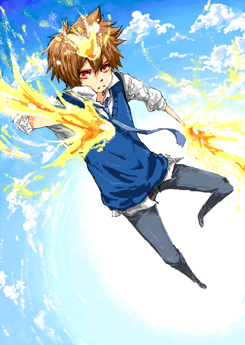 MSpaint : Hyper Mode Tsuna