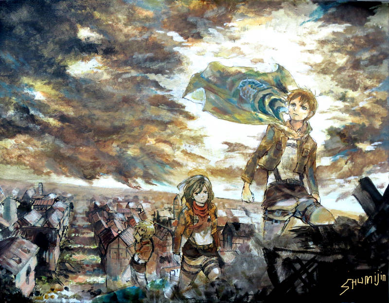 SnK - Attack on Titan - Hope by Shumijin