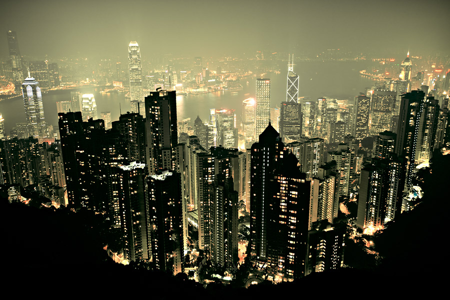 Hong Kong - The Peak by xMEGALOPOLISx